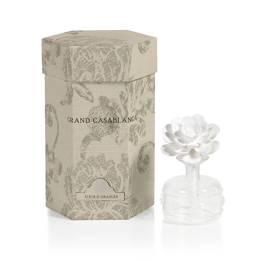 Fleur d' Oranger Mini Grand Casablanca Porcelain Diffuser