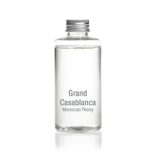 Moroccan Peony Dream Mini Porcelain Diffuser - Crystal Edition - Refill