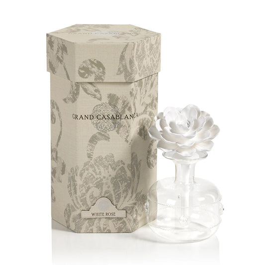 White Rose Grand Casablanca Porcelain Diffuser