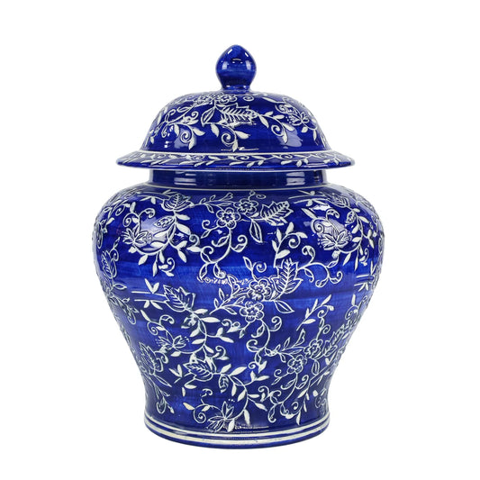 Floral Ginger Jar