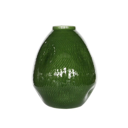 Green Drop Vase
