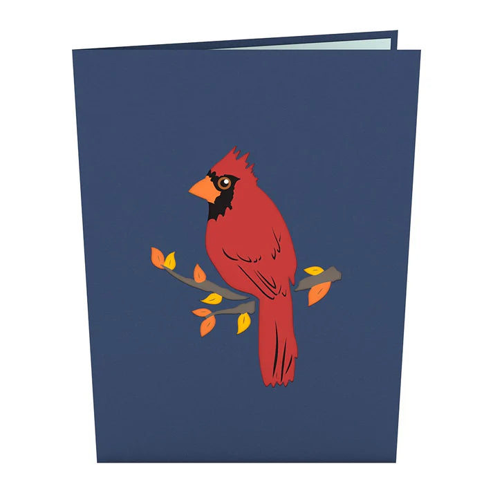 Cardinal Pop-Up Card