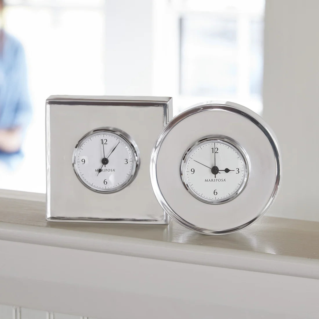 Signature Engravable Square Clock