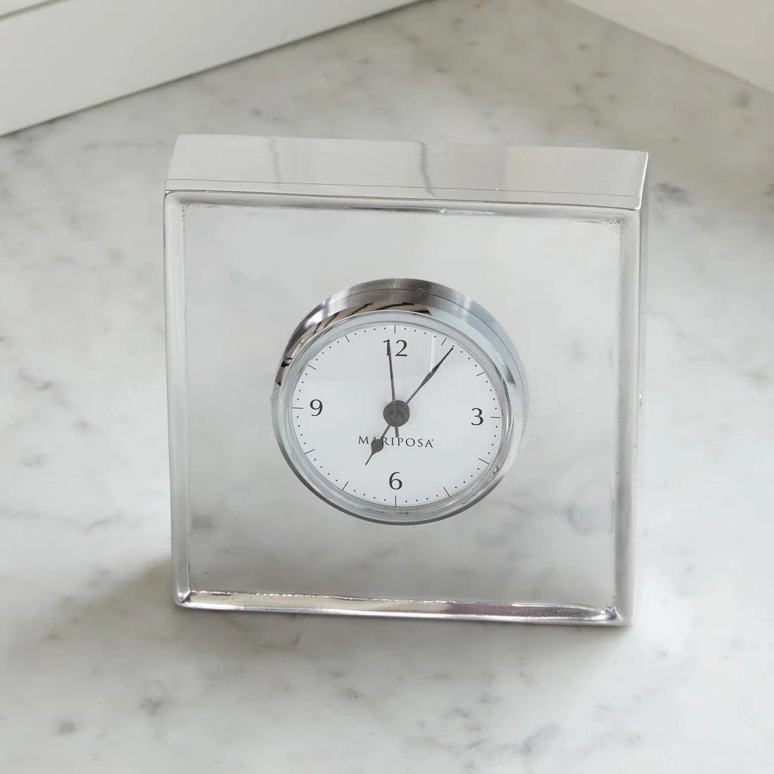 Signature Engravable Square Clock