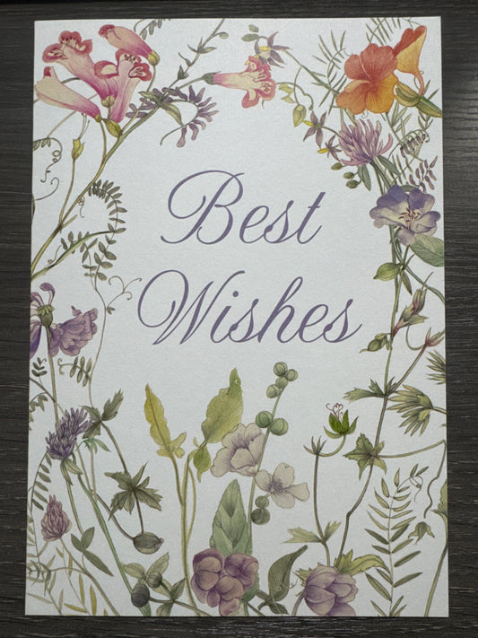 Best Wishes Wedding Shower Card