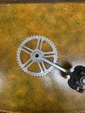 Bicycle pedal wall art