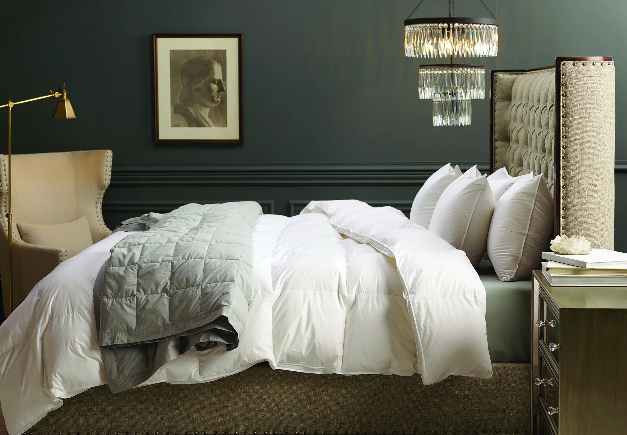 Classic 12″ Baffle Box Duvet Insert King 114x110