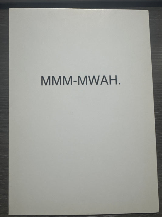 MMM-MWAH. Greeting Card