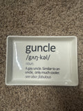 Guncle Ceramic Tray