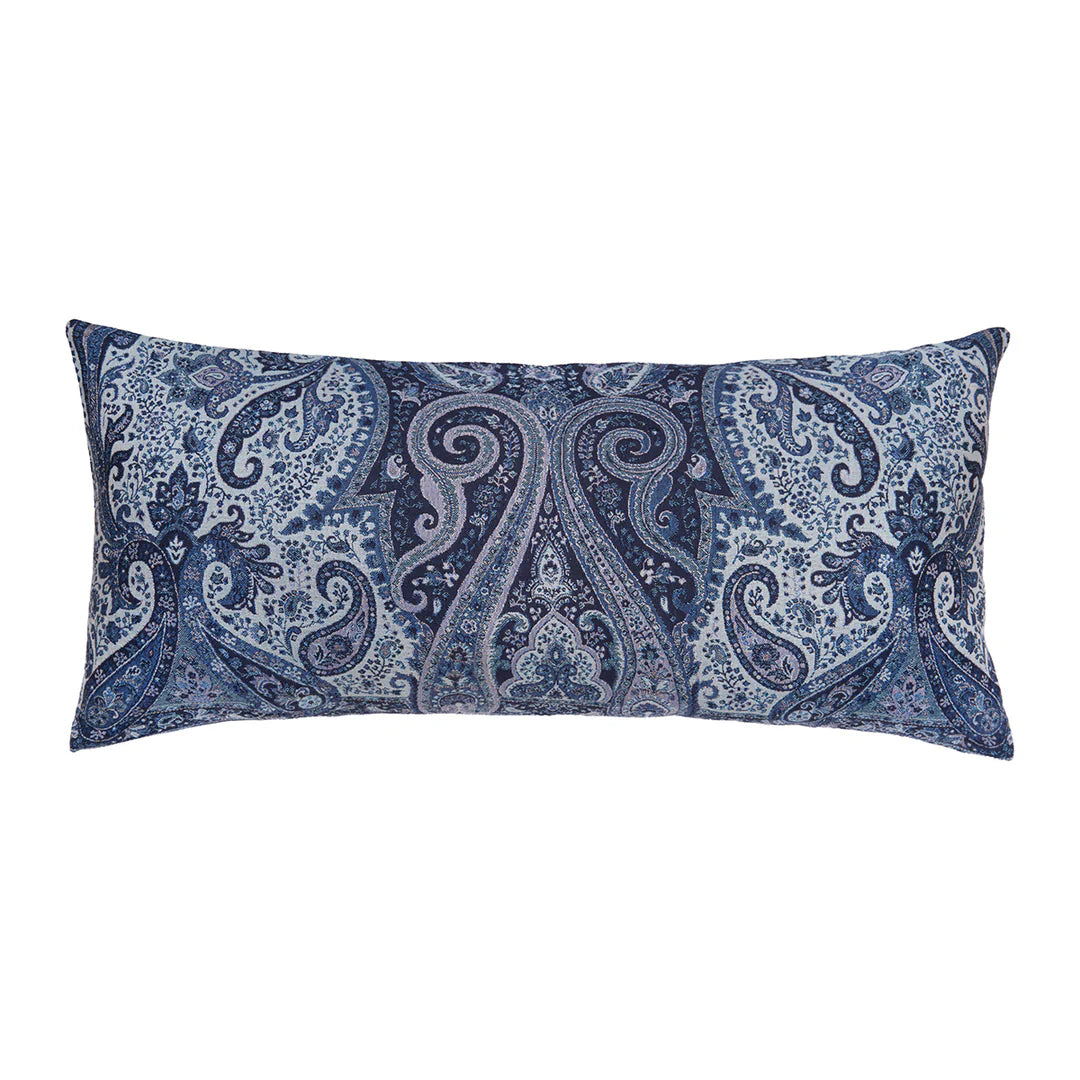 Navy Suman Pillow 15x35