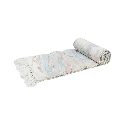 Rose Quartz Marble Throw
