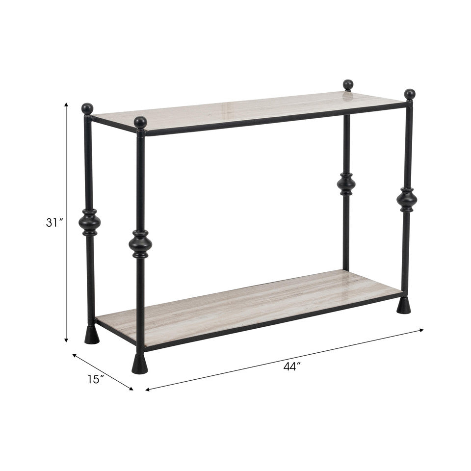 Elliot Console Table Black