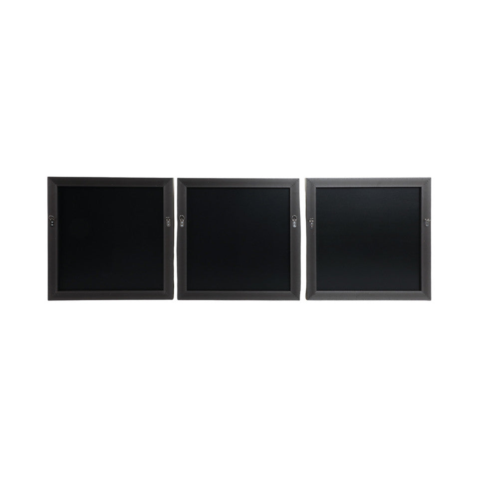 Augustine Blue Dimensional Wall Decor S/3 20"