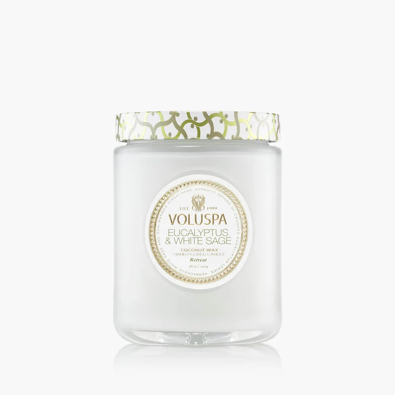 Eucalyptus & White Sage Large Jar Candle