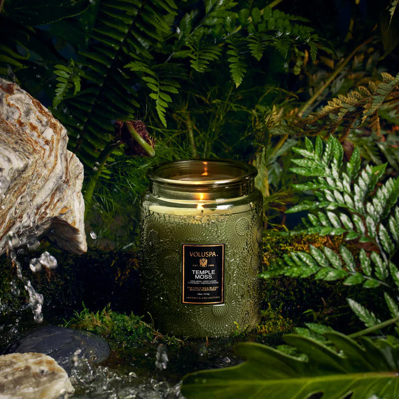 Temple Moss Large Jar