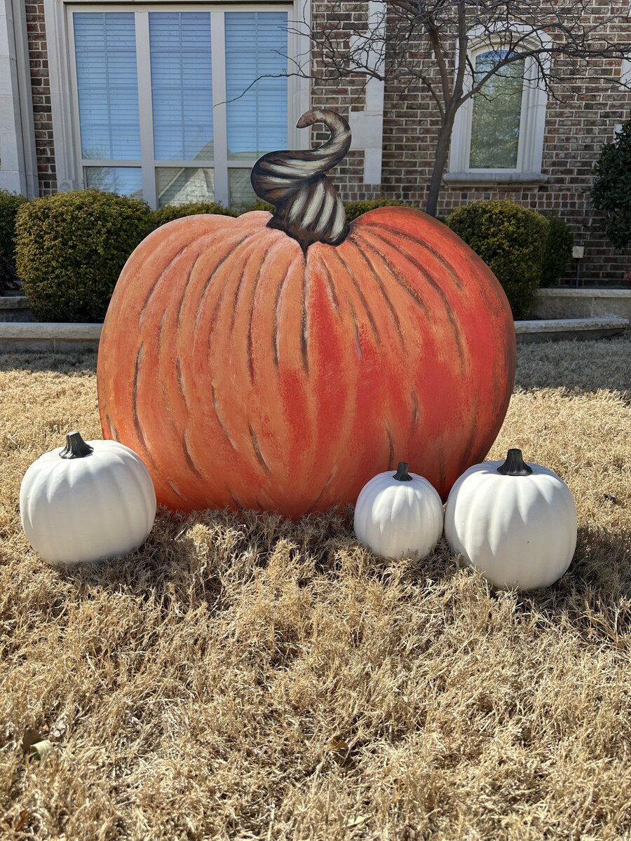 Yard Velvet Pumpkin
