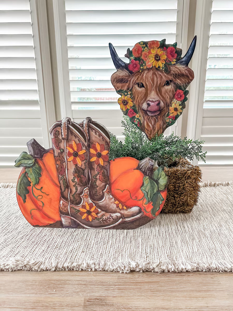 Pumpkins and Boots