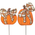 Modern Plaid Pumpkin