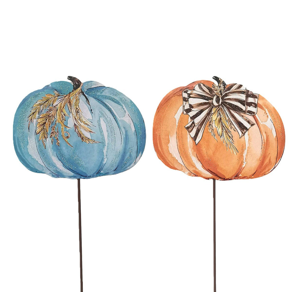 Whimsical Wheat Pumpkin