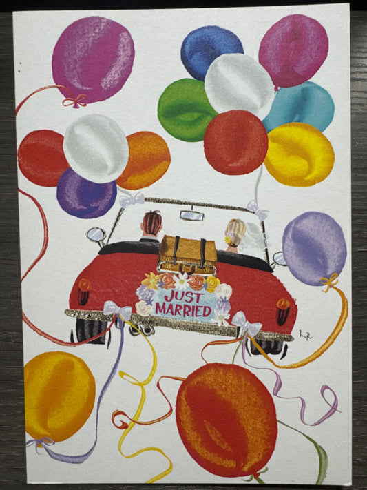 Just Married Card