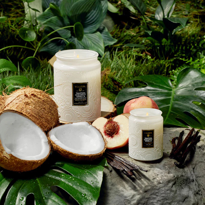 Tahitian Coconut Vanilla Small Jar Candle