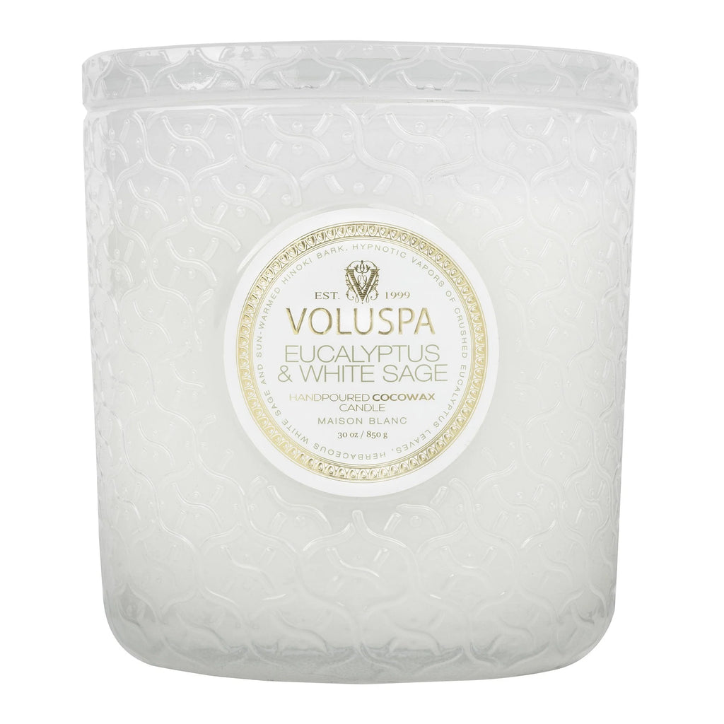 Eucalyptus & White Sage Boxed Luxe Candle