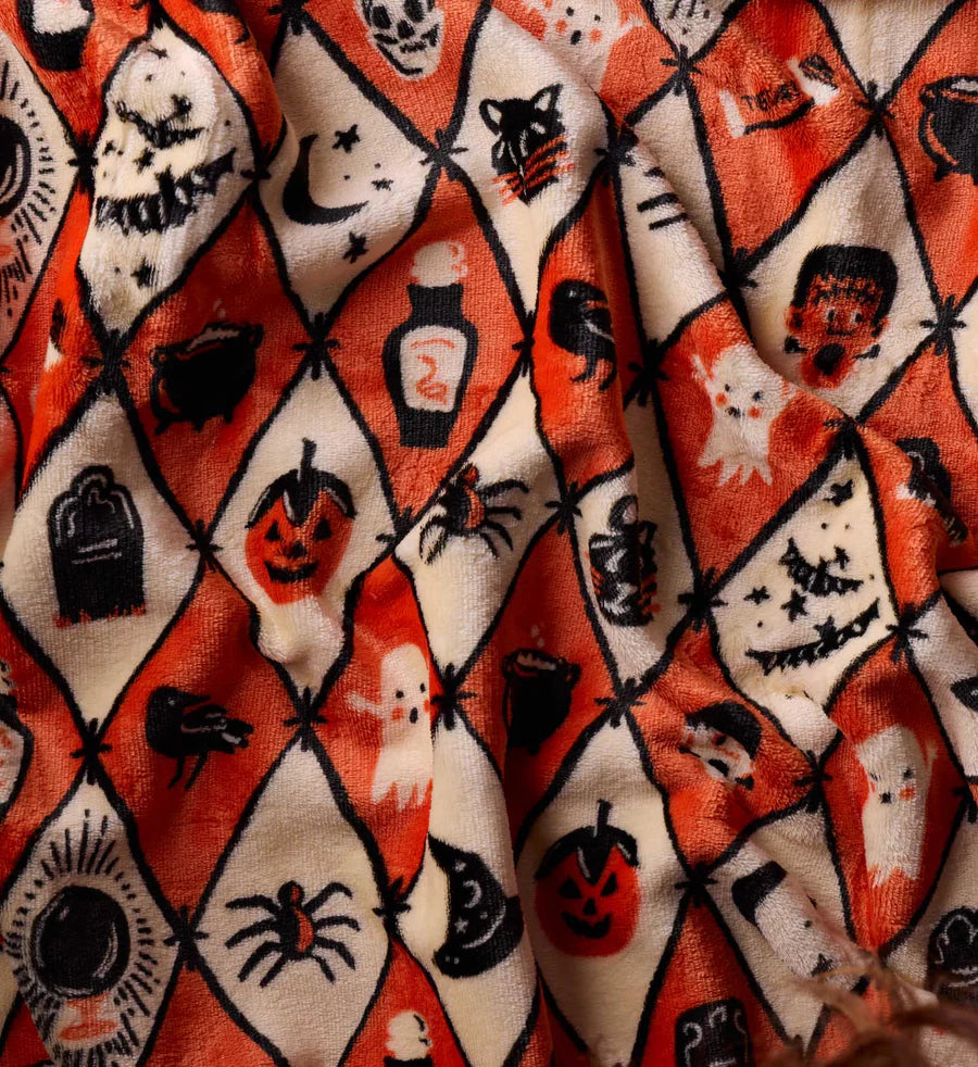 Halloween Parade Fleece Blanket