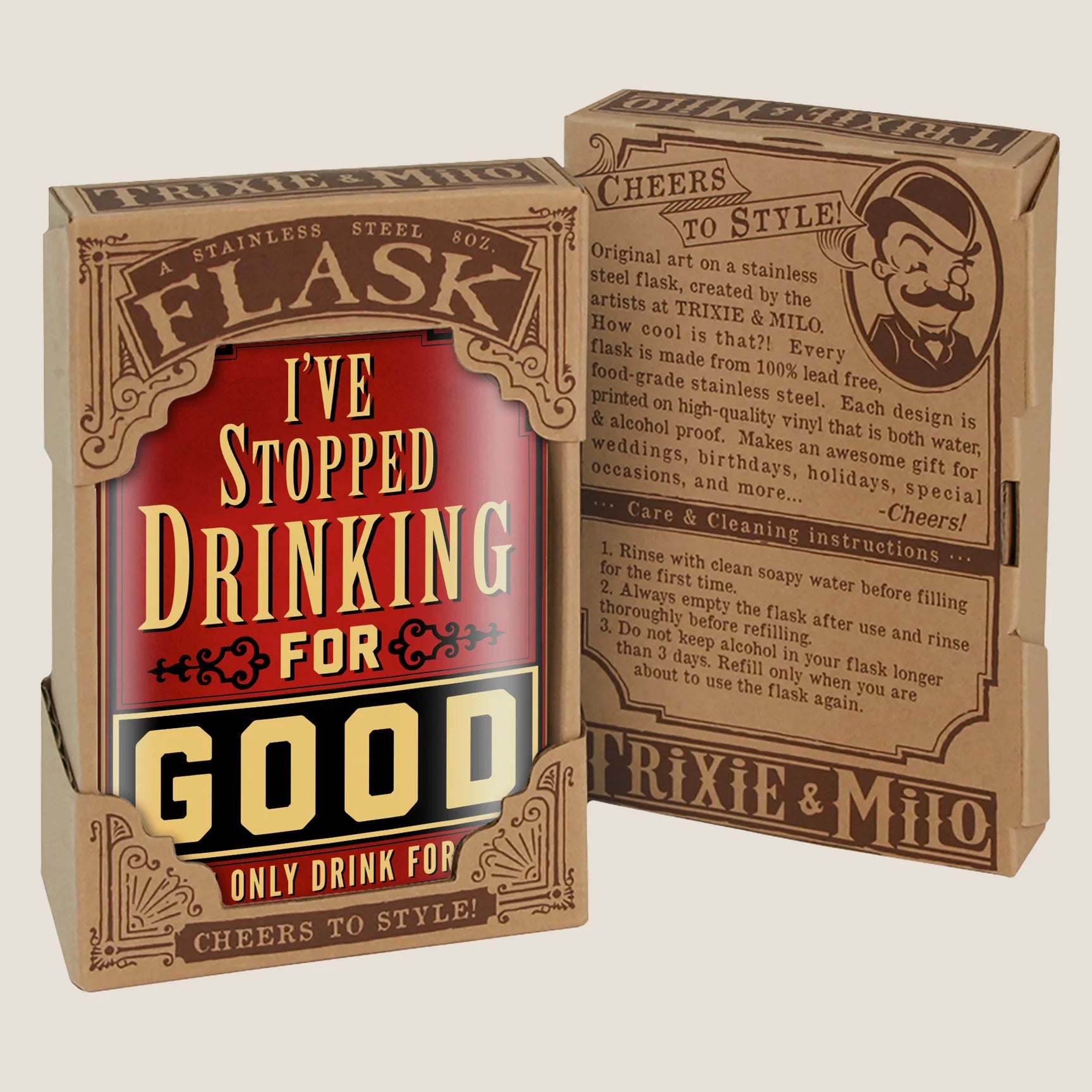 Stopped Drinking Flask