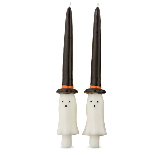 Witchy Ghost Tapers Set Of 2