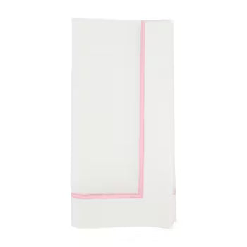 Embroidered Rose Napkin