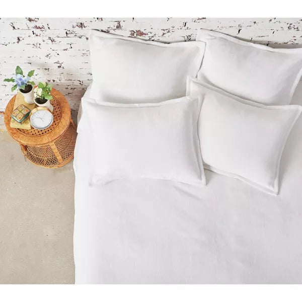 Monroe White Euro Sham