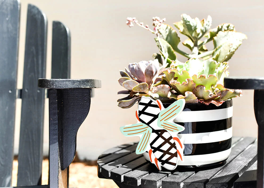 Black Stripe Big Happy Everything! Bowl