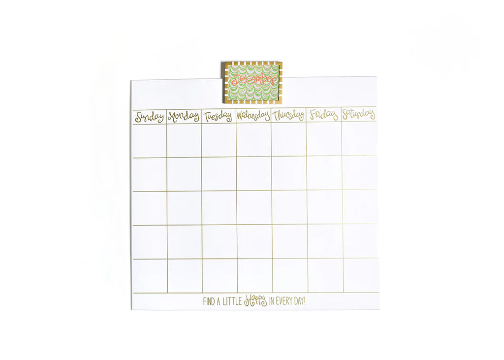Happy Everything Magnetic Dry Erase 30in Wall Calendar