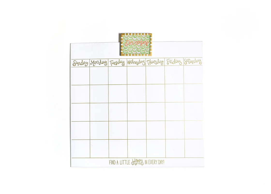 Happy Everything Magnetic Dry Erase 30in Wall Calendar