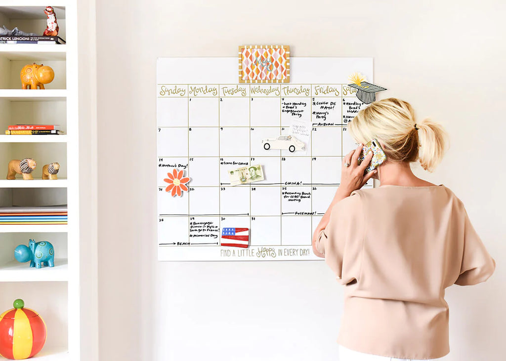 Happy Everything Magnetic Dry Erase 30in Wall Calendar