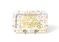 Happy Dot Mini Happy Everything! Rectangle Platter