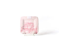 Pink Small Dot Happy Everything! Mini Square Platter