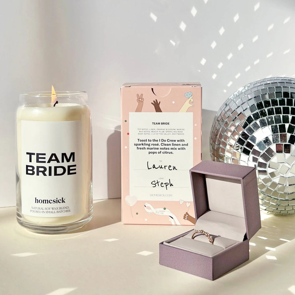Team Bride Candle