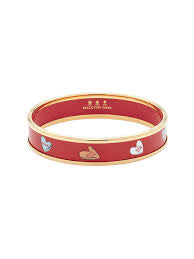 Tug Rice Love Hearts Gold Medium Bangle