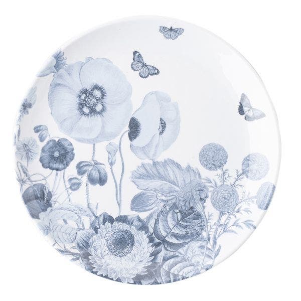 Field of Flowers Melamine Dinner Plate - Chambray