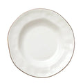 Cantaria Matte White Pasta Bowl / Rim Soup
