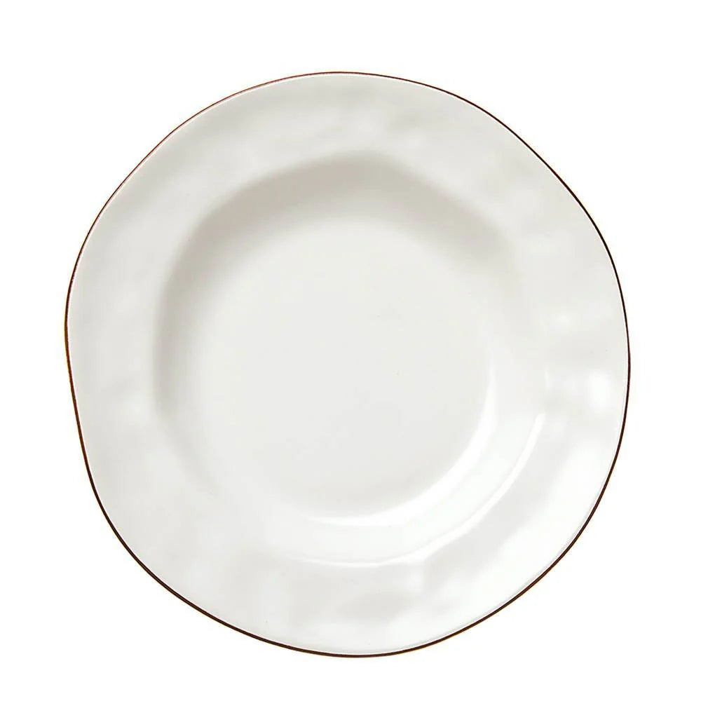 Cantaria Matte White Pasta Bowl / Rim Soup