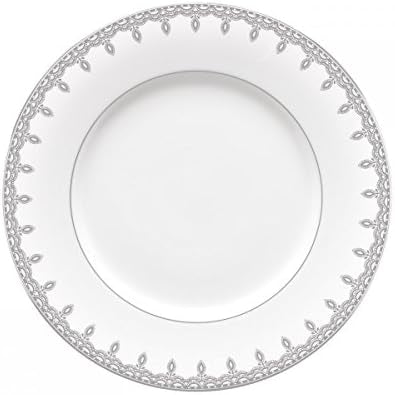 Accent Luncheon Plate Lismore Lace Platinum