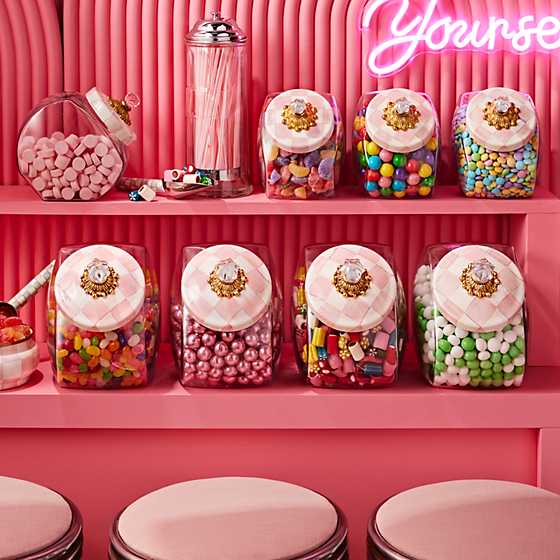 Cookie Jar with Rosy Check Lid