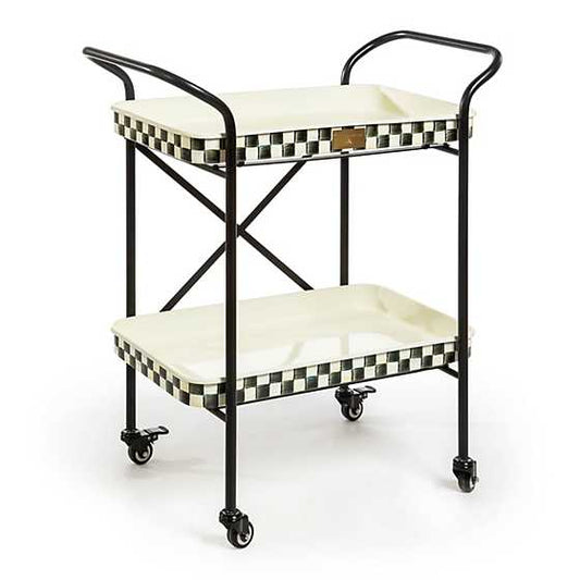 Courtly Check 2-tier Kitchen Cart