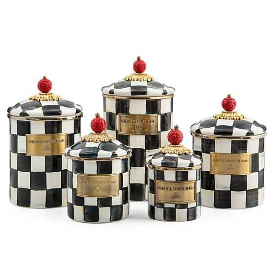 Courtly Check Mini Canister