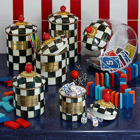 Courtly Check Mini Canister