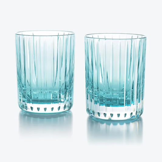 Harmonie Tumbler #2, Turquoise, Set of 2