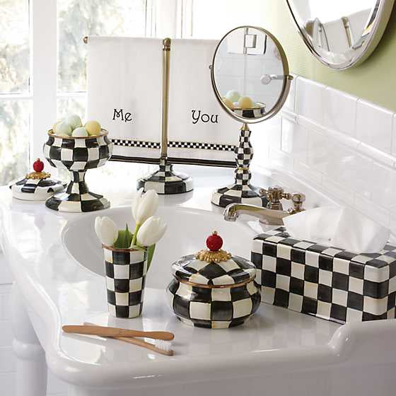 Courtly Check Standard Tissue Box Cover