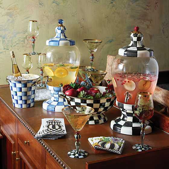 Royal Check Wine Cooler